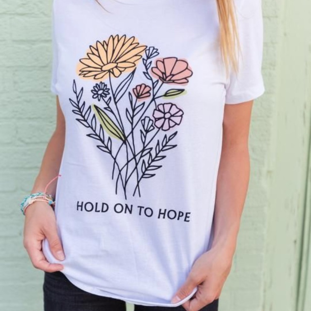 Hold on to hope T-shirt